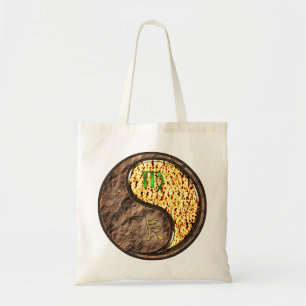 Virgo & Fire Dragon Tote Bag