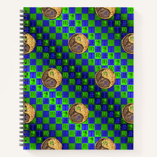 Virgo & Fire Ox Notebook