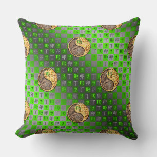 Virgo & Fire Rabbit Cushion