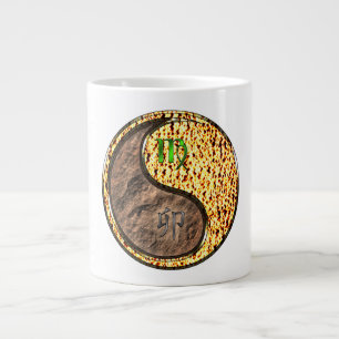 Virgo & Fire Rabbit Large Coffee Mug