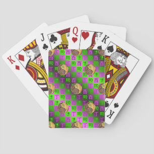 Virgo & Fire Rooster Classic Playing Cards