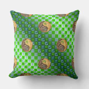 Virgo & Fire Snake Cushion