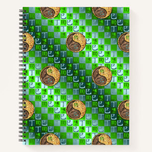 Virgo & Fire Snake Notebook