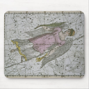 Virgo, from 'A Celestial Atlas', pub. in 1822 (col Mouse Mat