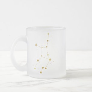 Virgo Frosted Beer Mug