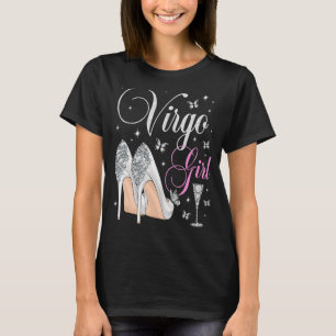 Virgo Girl August September Birthday Party Zodiac T-Shirt