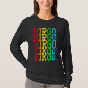Virgo Girl September King August Woman Rainbow Zod T-Shirt
