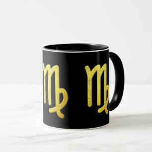 Virgo Gold Mug