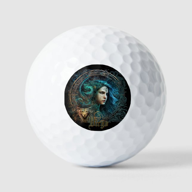 Virgo Golf Balls (Front)