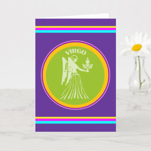 Virgo Greeting Card