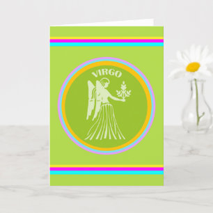 Virgo Greeting Card