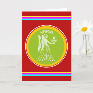 Virgo Greeting Card