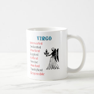 Virgo Horoscope Zodiac Sign Coffee Mug