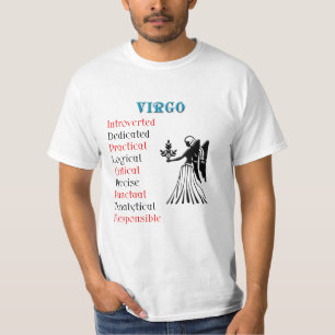 Virgo Horoscope Zodiac Sign T-Shirt