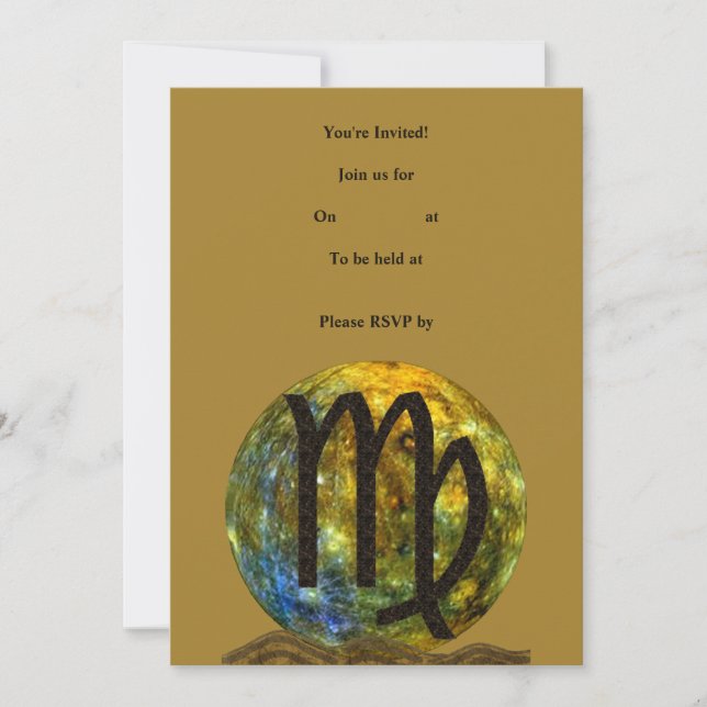 Virgo Invitation (Front)