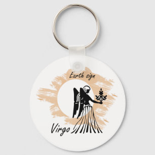 Virgo Key Ring