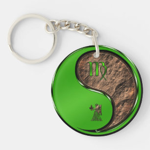 Virgo Key Ring