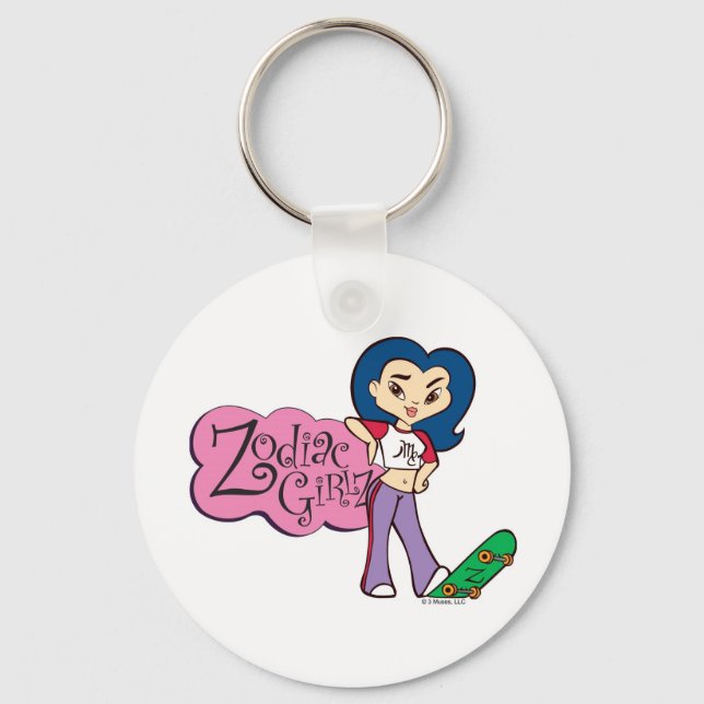 Virgo Keychain (Front)