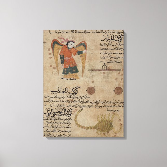 Virgo, Libra and Scorpio Canvas Print (Front)