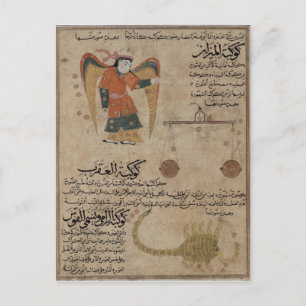 Virgo, Libra and Scorpio Postcard