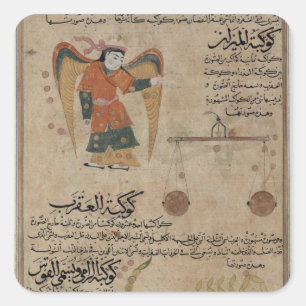 Virgo, Libra and Scorpio Square Sticker