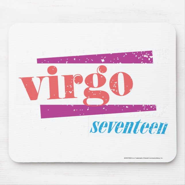 Virgo LtPink Mouse Mat (Front)