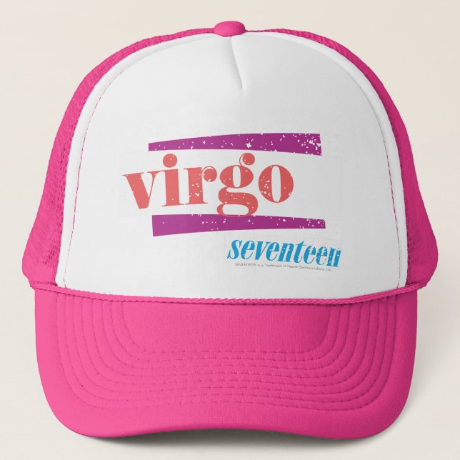 Virgo LtPink Trucker Hat (Front)