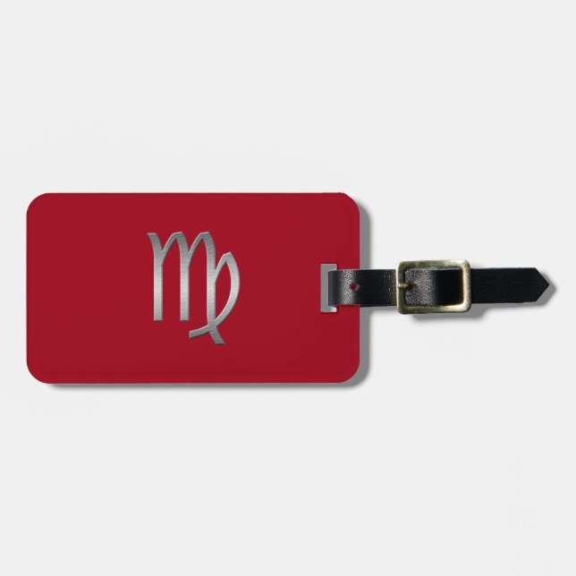 virgo luggage tag (Front Horizontal)