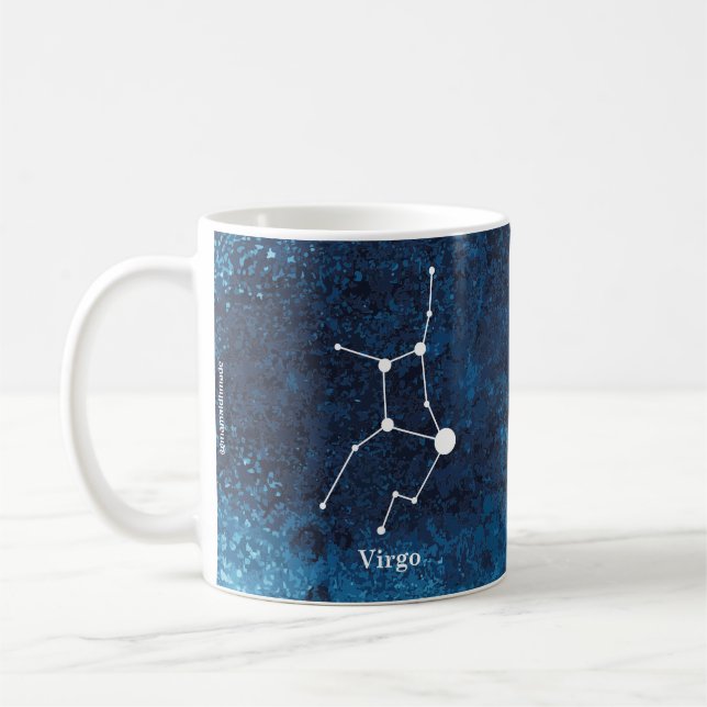Virgo / maighdeann (Scottish Gaelic translation) Coffee Mug (Left)
