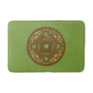 Virgo Mandala Bath Mat