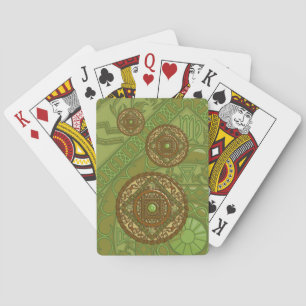 Virgo Mandala Classic Playing Cards