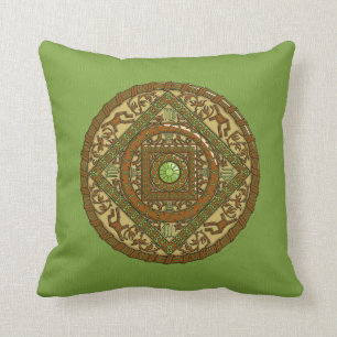 Virgo Mandala Pillow