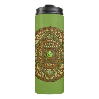 Virgo Mandala Thermal Tumbler