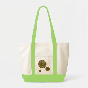Virgo Mandala Tote Bag