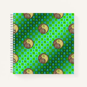 Virgo & Metal Dog Notebook