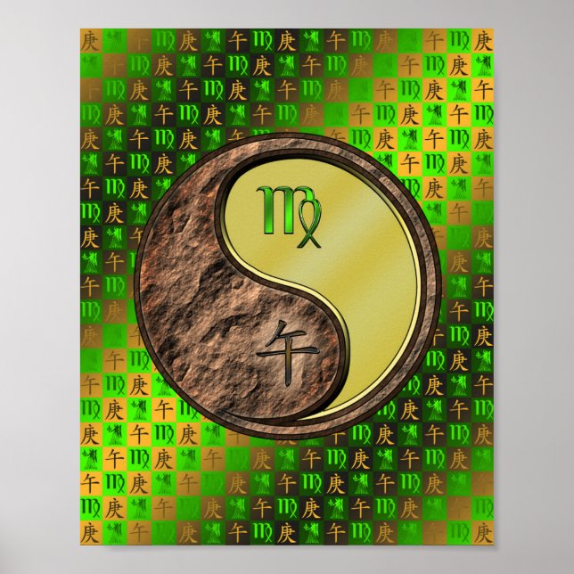 Virgo & Metal Horse Poster (Front)