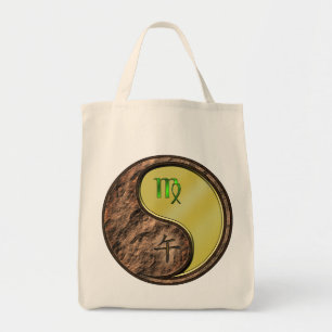 Virgo & Metal Horse Tote Bag