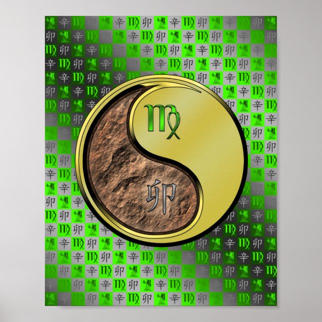 Virgo & Metal Rabbit Poster (Front)