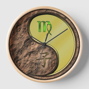 Virgo & Metal Rat Clock