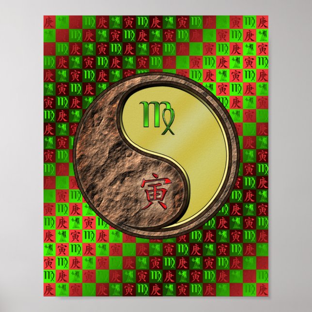 Virgo & Metal Tiger Poster (Front)