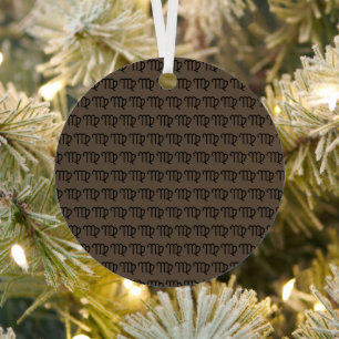 Virgo Metal Tree Decoration