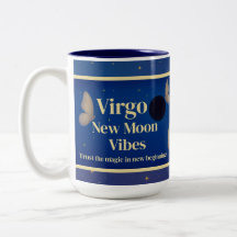 Virgo New Moon Vibes Astrology Mug