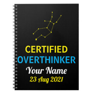 Virgo Overthinker Notebook – Personalised