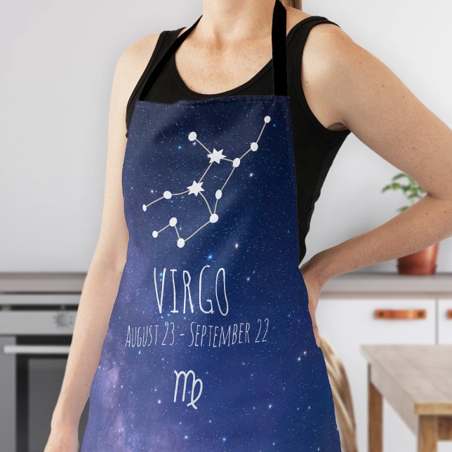 Virgo | Personalised Zodiac Constellation Apron (Creator Uploaded)