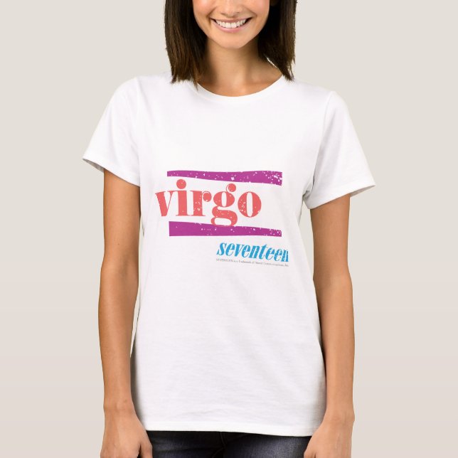 Virgo Pink T-Shirt (Front)