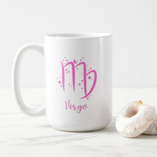 Virgo Pink Zodiac Coffee Mug
