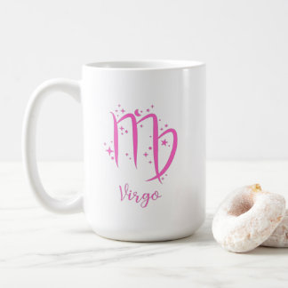 Virgo Pink Zodiac Coffee Mug