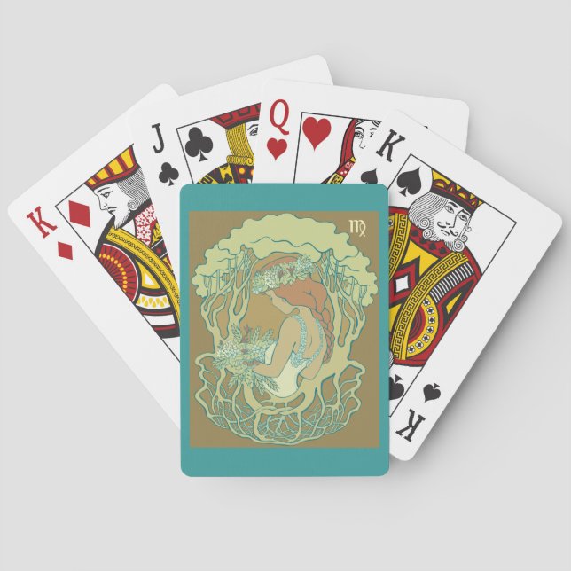 Virgo Playing Cards (Back)