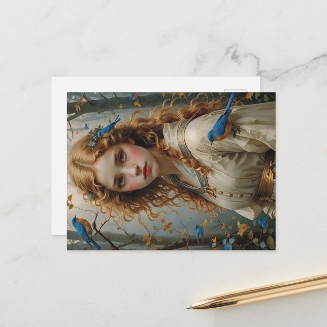 Virgo  postcard (Front/Back In Situ)