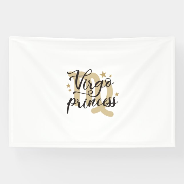 Virgo Princess Astrology Zodiac Sign August (Horizontal)